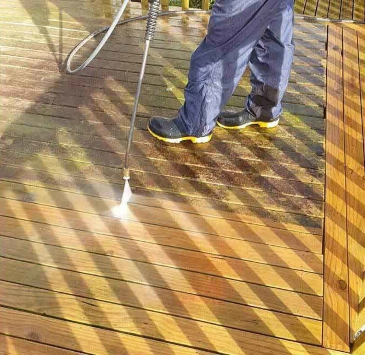 deck cleaning wellington